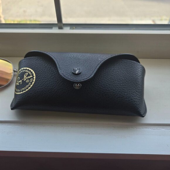 RayBan Pink Mirror Sunglasses - Picture 3 of 9